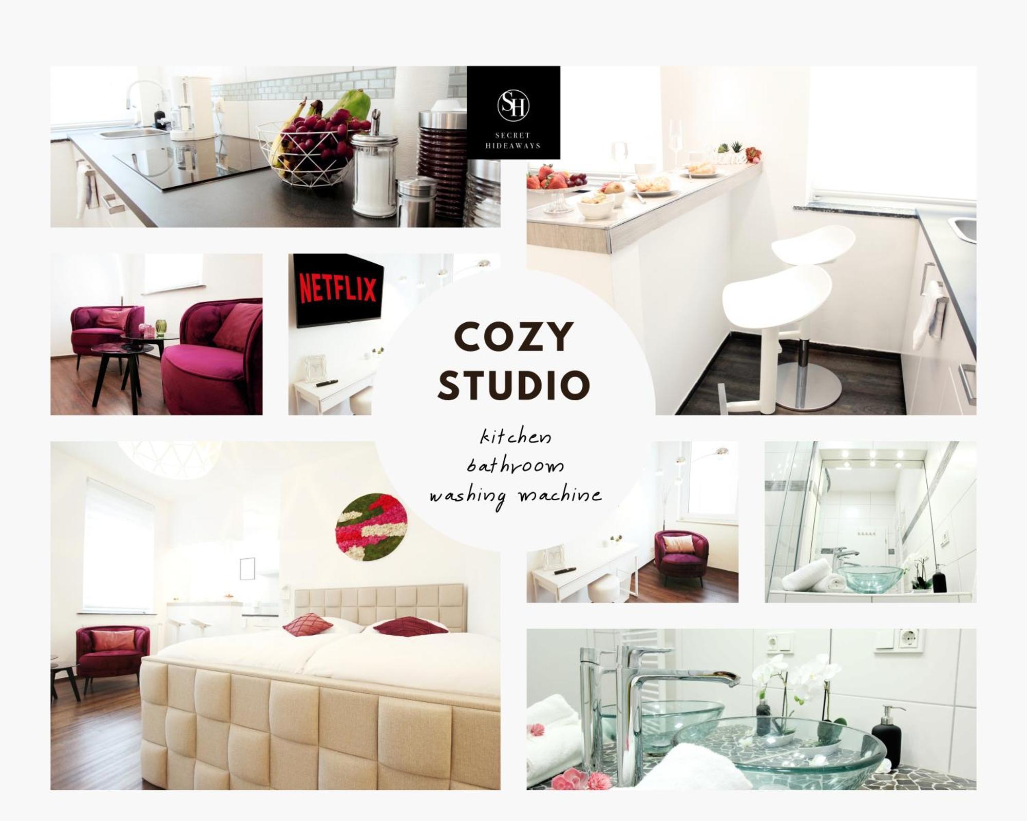 Secret Hideaways Cozystudio Superior Apartments Mit Wifi L 450M Bis Uni L Messe L Flughafen L Zoo Duisburg Exterior foto